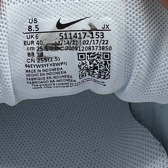 Nike Air Max Correlate Unisex 511417-153 Purple White Women 8.5 Men 7 - Picture 12 of 12